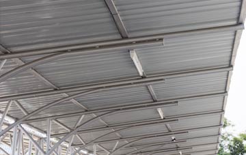 installing Baile Ailein metal roofing